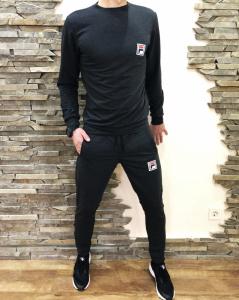 Фото Одежда Комплект Fila classic антрацит