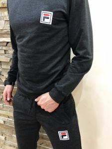Фото Одежда Комплект Fila classic антрацит
