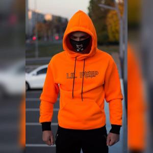 Фото Одежда Худи утепленный Ira - Lil Peep, Orange
