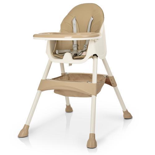 Стульчик для кормления M 4136 Beige, экокожа