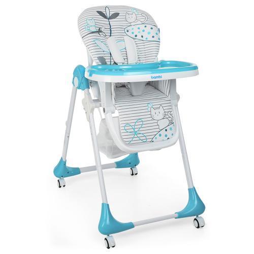 Стульчик для кормления M 3233 Cat Blue