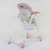 Стульчик для кормления Toti W-33600, мягкий PU, мягкий вкладыш, 4 колеса, съемный столик - Стульчики для кормления  в Харькове