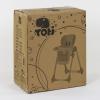 Стульчик для кормления Toti CB-4018, мягкий PU, мягкий вкладыш, 4 колеса, съемный столик - Стульчики для кормления  в Харькове