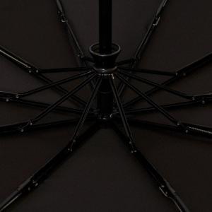Фото  Мужской зонт Zest 10 спиц ручка-крюк полуавтомат черный