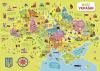  Пазл DoDo "Карта Украины" 300109 Развивающие детские пазлы, пазлы-вкладыши в Украине