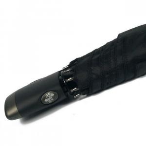 Фото  Автомобильный зонт Zest полный автомат с фонариком черный