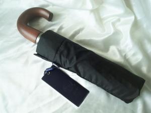 Фото  Мужской зонт Zest 10 спиц ручка-крюк черный