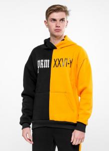 Фото Одежда Худи утепленный Ira - Sad Smile, Black/Mustard