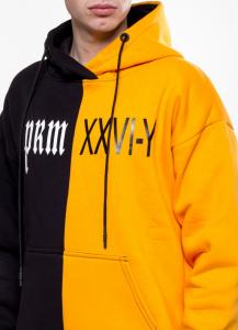 Фото Одежда Худи утепленный Ira - Sad Smile, Black/Mustard