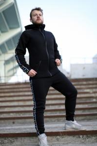 Фото Одежда Зимняя кофта с капюшоном Kappa Black Colored