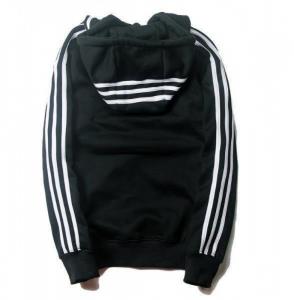 Фото Одежда Теплое худи кенгуру Adidas x Palace Черный