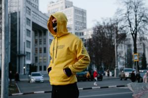 Фото Одежда Худи утепленный Ira - Lil Peep, Yellow