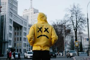 Фото Одежда Худи утепленный Ira - Lil Peep, Yellow