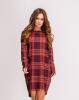 Платья ISSA PLUS 11169  M бордовый