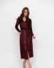 Платья ISSA PLUS 11198  L бордовый