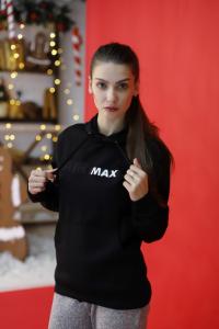 Фото Одежда Толстовка утепленная Nike AIR MAX черная унисекс