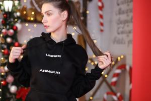 Фото Одежда Толстовка утепленная Under Urmour черная унисекс