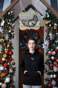 Фото Одежда Толстовка утепленная Puma черная унисекс