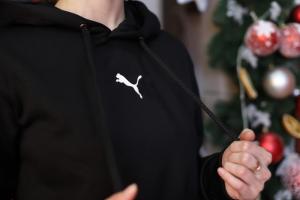 Фото Одежда Толстовка утепленная Puma черная унисекс