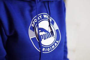 Фото Одежда Толстовка утепленная PUMA Sport Wear ORIGINAL синяя унисекс