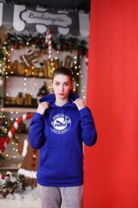 Фото Одежда Толстовка утепленная PUMA Sport Wear ORIGINAL синяя унисекс