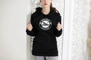 Фото Одежда Толстовка утепленная PUMA Sport Wear ORIGINAL черная унисекс