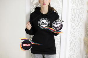 Фото Одежда Толстовка утепленная PUMA Sport Wear ORIGINAL черная унисекс