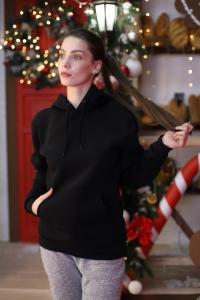 Фото Одежда Зимняя толстовка DNK 2.0 черная женская