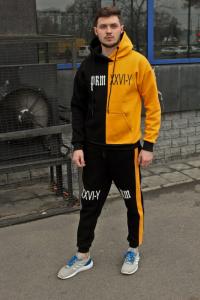 Фото Одежда Спортивный костюм Sad & Smile │ Черно-оранжевый