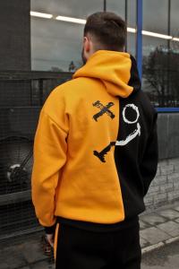 Фото Одежда Спортивный костюм Sad & Smile │ Черно-оранжевый