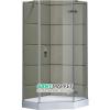 Душевая кабина Eger Stefani 100х100 с набором комплектации профиль хром стекло прозрачное 599-535(100)/1+599-535/3