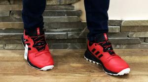 Фото Обувь Кроссовки Adidas terrex красно-черные