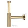 Дизайнерский сифон для раковины Hansgrohe Axor Flowstar S золото 51305930