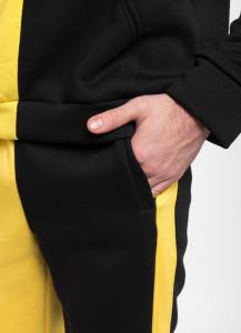 Фото Одежда Штаны утепленные Be Happy чёрно-желтые