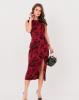 Платья ISSA PLUS 11226  3XL бордовый