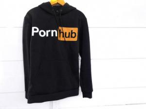 Фото Одежда Худи утепленное черное PornHUB