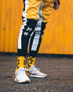 Фото Одежда Спортивные штаны Triplekill черно-желтые