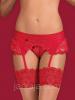 Сексуальный комплект S/M|L/XL KOMPLET OBSESSIVE 853-GAR-3 PAS I STRINGI Женское интимное белье Польша