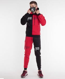 Фото Одежда Спортивный костюм Sad & Smile │ Черно-красный