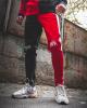  Теплые спортивные штаны Joker черно-красные Спортивные брюки мужские в Украине