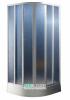 Душевой уголок Ravak Supernova SKKP6-80 полукруглый белый профиль полистирол pearl 3204010011