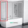 Боковая стенка для ванной Ravak Supernova APSV-70 профиль сатин стекло transparent 95010U02Z1