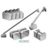 Комплект фурнитуры Ravak Brilliant B-SET L для монтажа душевых кабин BSDPS-L 100 см с левым открыванием D01000A078