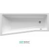 Ванна акриловая асимметричная Ravak Be Happy II 160x75 L левая белая C961000000