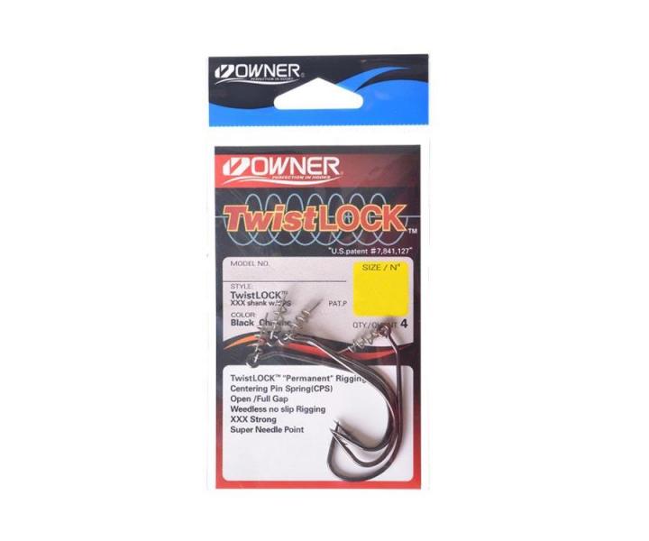 Фото  Крючки Owner TwistLock CPS 5132 №3/0