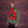  Вітровка/парка TNF x Supreme SteepTech Red/Haki Куртки мужские в Украине