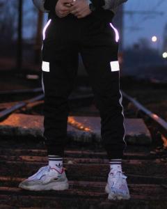 Фото Одежда Cпортивные штаны Пушка Огонь Wline черные