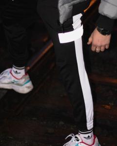 Фото Одежда Cпортивные штаны Пушка Огонь Wline черные