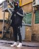  Теплые спортивные штаны Adidas Stitch Черные Спортивные брюки мужские в Украине