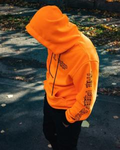 Фото Одежда Теплое худи унисекс Lil Peep Show Orange